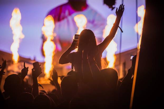 Split - Druga večer Ultra Europe Festivala, DJ Calvin Harris.