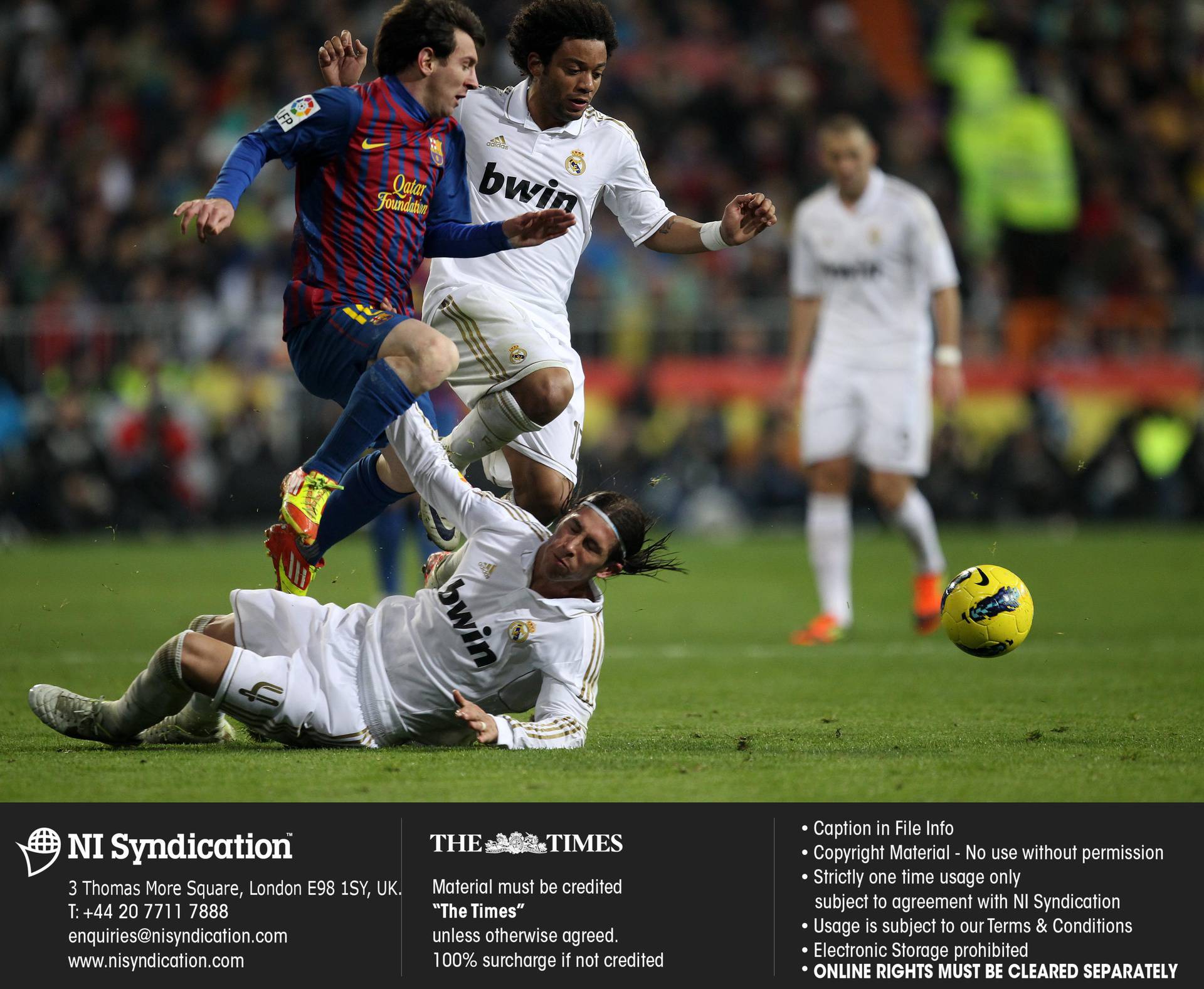 Real Madrid v FC Barcelona.