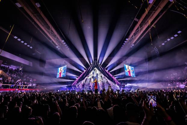 Split: Aleksandra Prijović održala koncert u dvorani Gripe