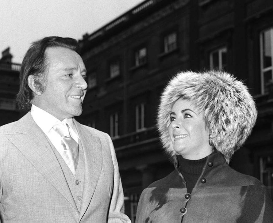 Elizabeth Taylor and Richard Burton