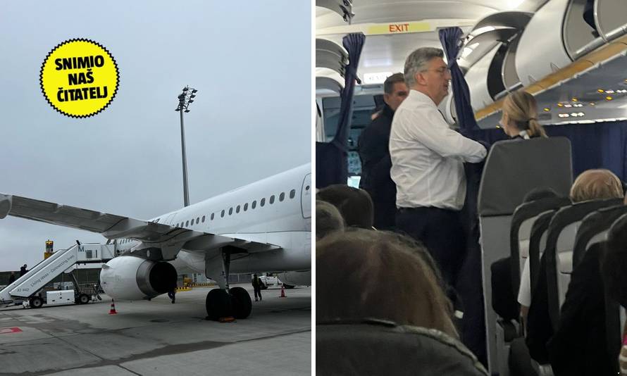 Čitatelj snimio Plenkovića u  avionu u ekonomskoj klasi: 'Pristojno me pozdravio'