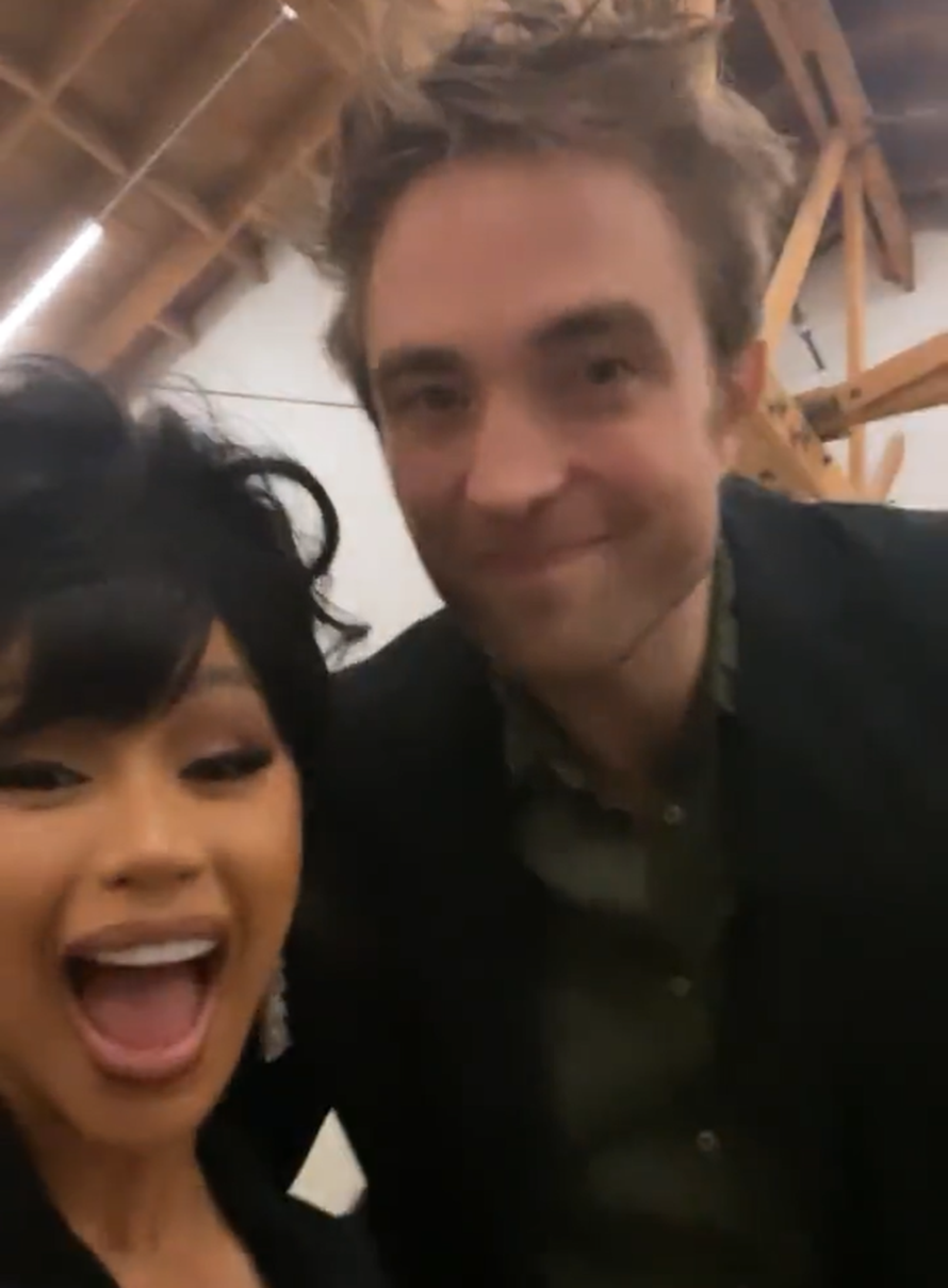 Cardi B prvi put srela Roberta Pattinsona i oduševila se: 'Osjećam se kao tinejdžerica!'