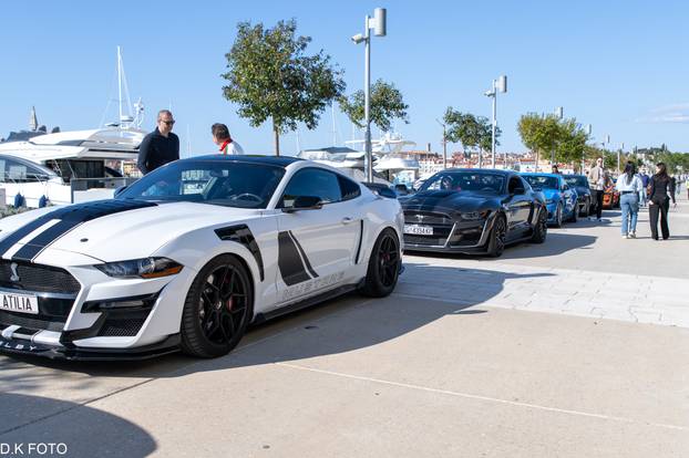 GALERIJA Kultni američki Mustanzi zablistali su u Rovinju