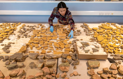 Arheolozi složili dijelove velike rimske freske iz Londona: 1800 godina ’ležali’ pod zemljom