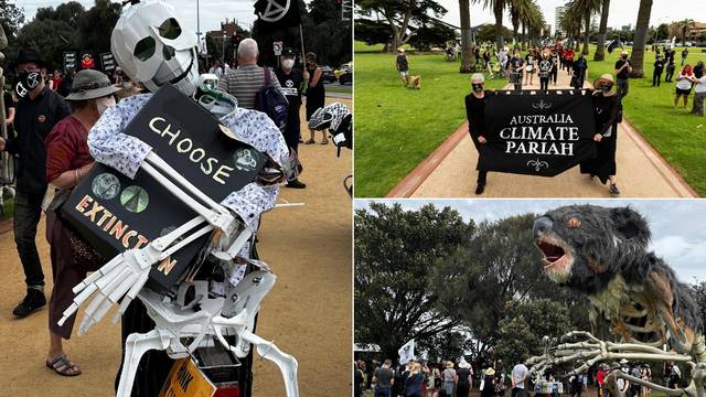 Australci prosvjeduju protiv klimatske politike svoje zemlje
