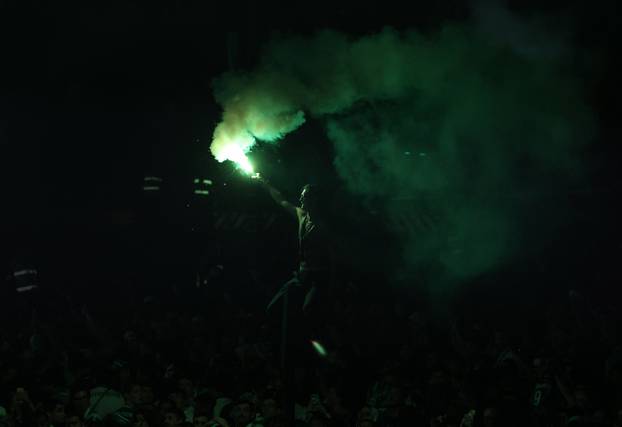 Primeira Liga - Sporting CP celebrate winning the Primeira Liga