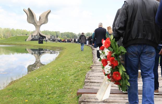 Komemoracija "Sjećanje za budućnost" u Spomen-području Jasenovac