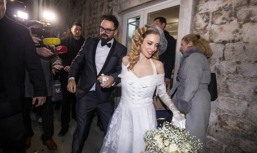 FOTO Sretni i zaljubljeni! Ovako je prije &ccaron;etiri godine izgledalo vjen&ccaron;anje Gra&scaron;e i Hane Hulji&cacute;