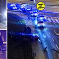 Pogledajte snimke: Luda noćna potjera po Zagrebu i obilaznici, oštećeni i policijski automobili