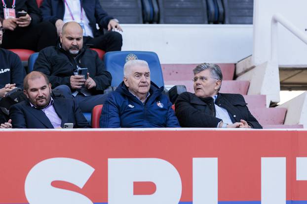Split: Loža na Poljudu na utakmici Hajduk - Dinamo