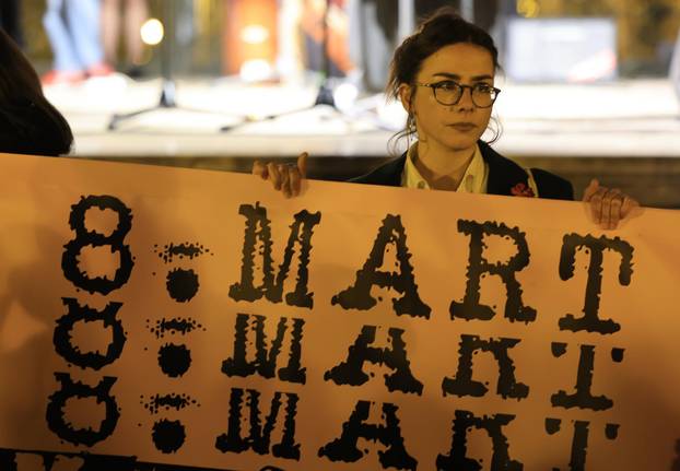 Zagreb: Održan jubilarni 10. Noćni marš za prava žena "Žene – kičma otpora"