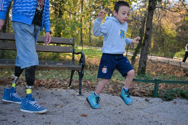 Zagreb: Sin Tonija Bošnjakovića je prohodao uz ekstremne treninge koje mu je osmislio otac unatoč cerebralnoj paralizi