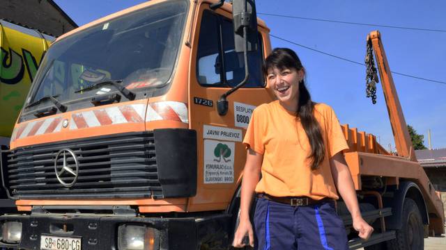 Dragani (27) ispunila se velika želja: 'Napokon vozim kamion'