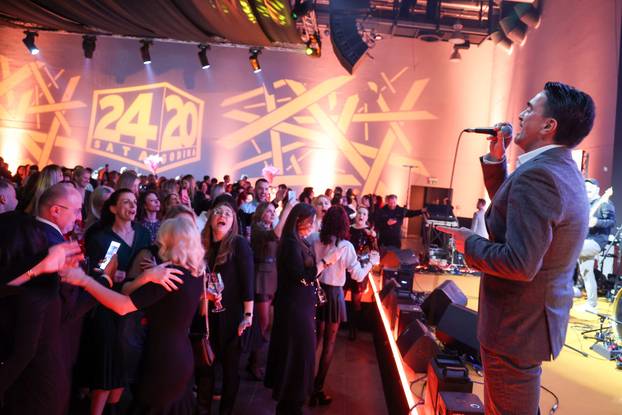 Zagreb: Atmosfera na proslavi 20. rođendana 24sata