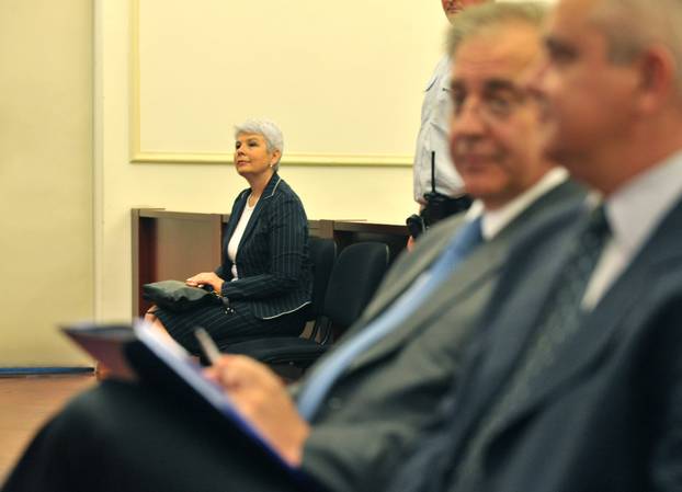 Zagreb: Jadranka Kosor svjedo?ila na su?enju za aferu Fimi media