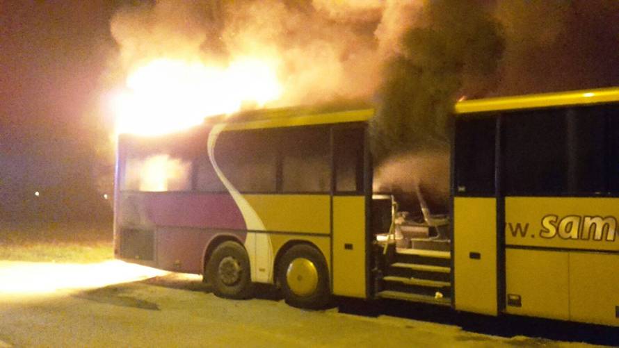 Zapalio se bus: Tijekom vožnje planula vatra, nema ozlijeđenih