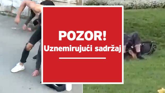VIDEO Sve poludjelo u Zagrebu! Jedni se mlatili na Kolodvoru, a drugi se seksali 100 metara niže