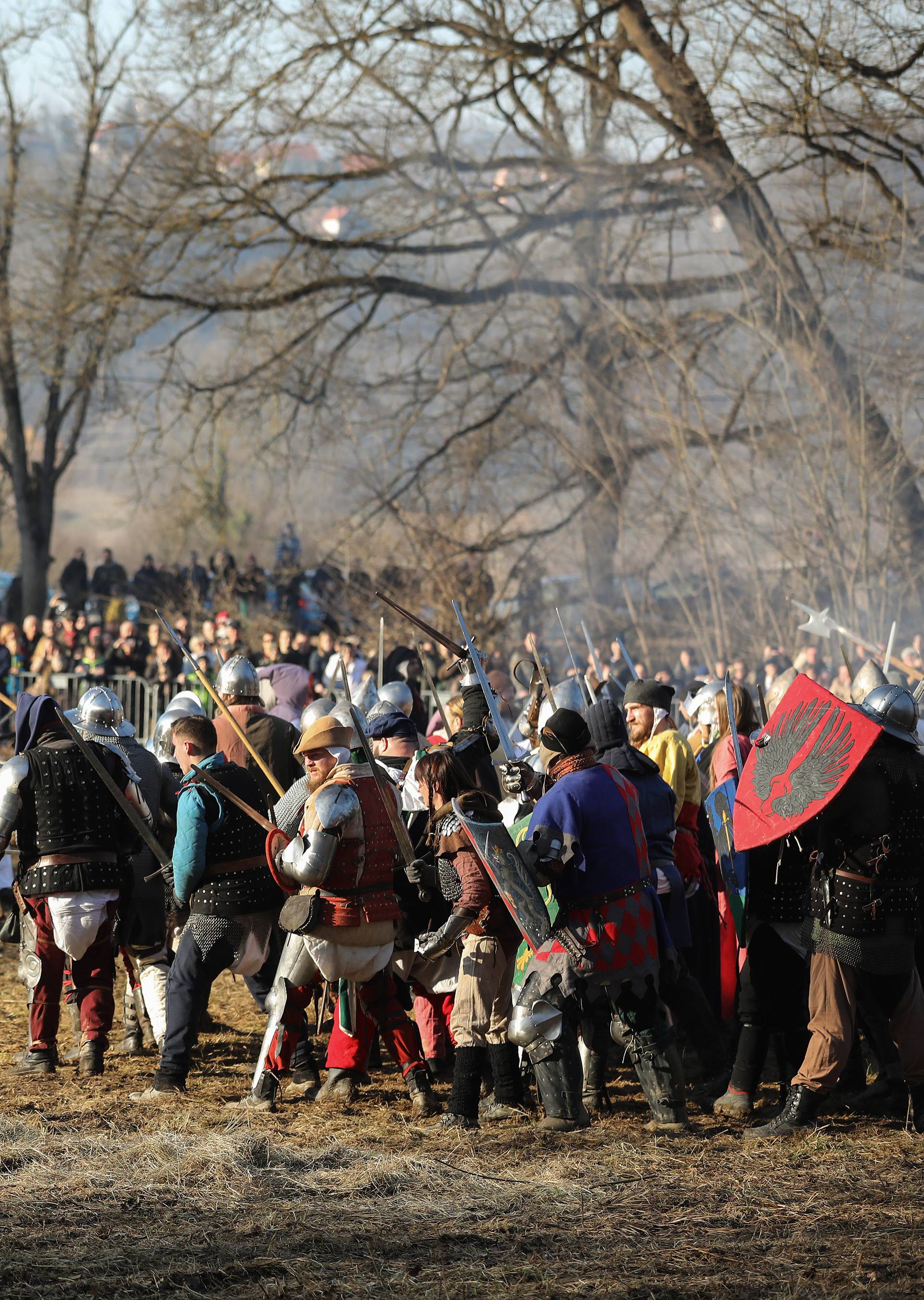 Donja Stubica: Uprizorenje zavrÅ¡ne bitke na stubiÄkom polju koja se odigrala 1573. godine