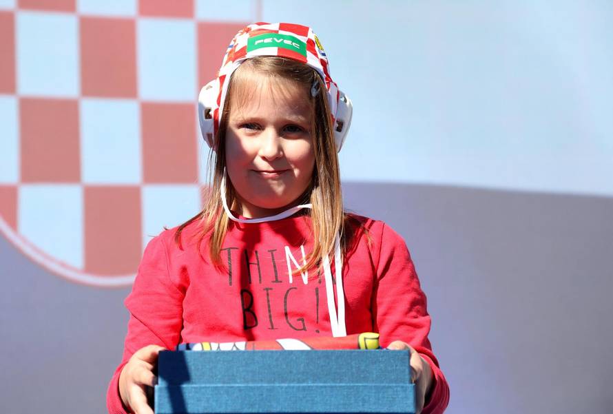 Šibenik: Svečani doček zlatnog izbornika, Ivice Tucka, njegovog pomoćnika Jure Marelje i Perice Bukića