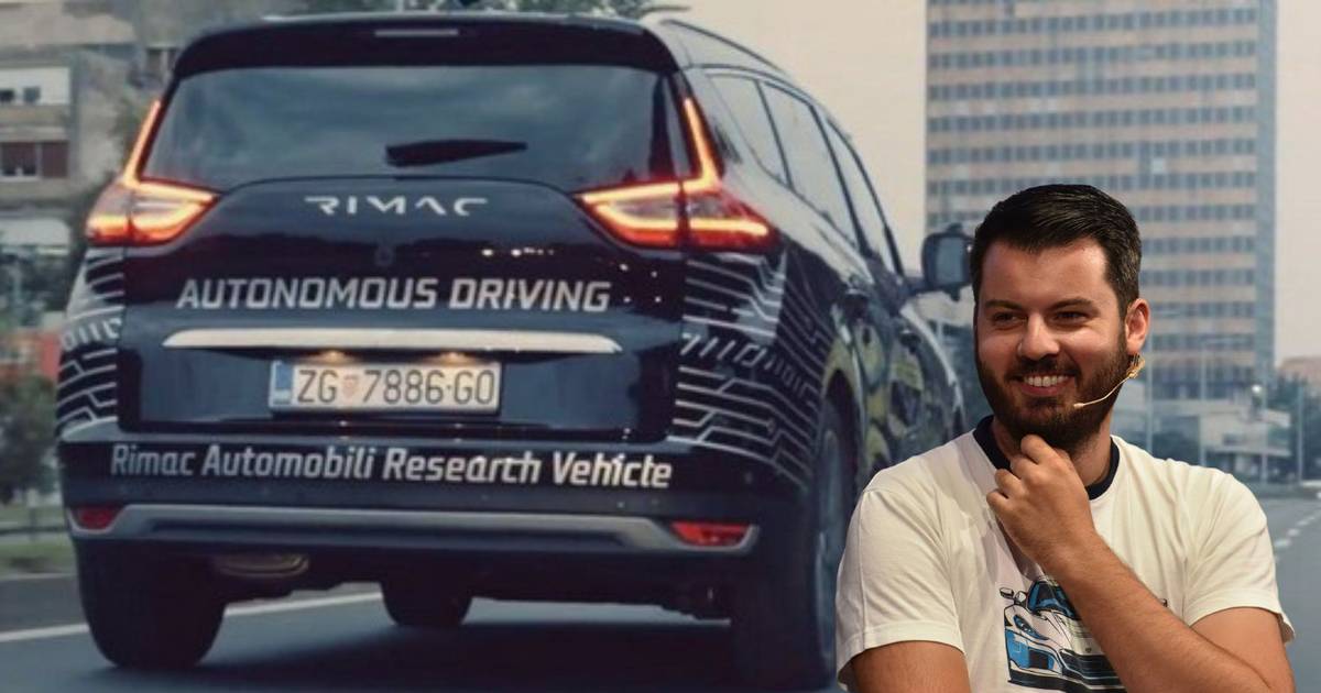 Here’s how Rimac’s people are testing a driverless car… It received €179 million for the robot taxi project