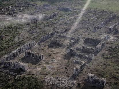 FOTO Sve je opustošeno! Pogledajte kako izgleda grad iz kojeg se povlače Ukrajinci