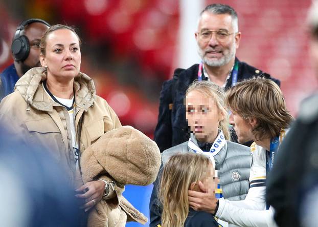FOTO Tata, opet si prvak: Evo kako je Modrić slavio s obitelji