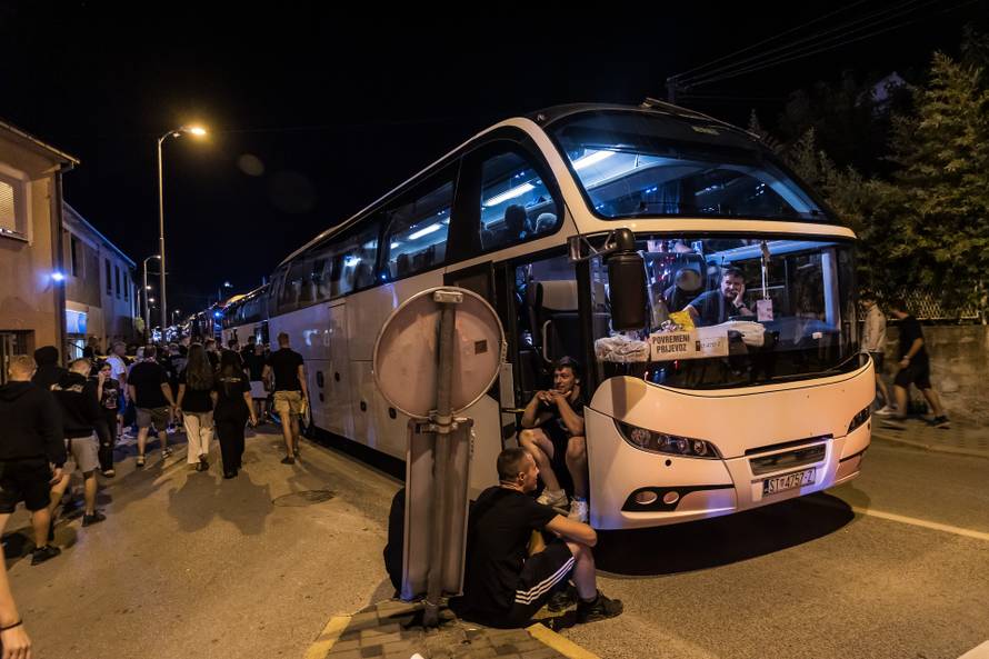 Sinj: Prometni kolaps nakon koncerta