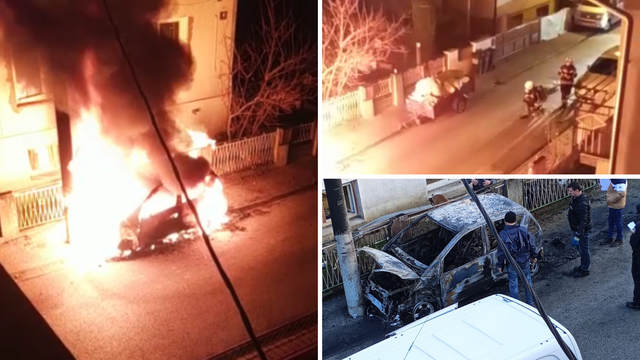 Izgorio automobil u Zagrebu, od topline popucali prozori: 'Bilo je glasno, susjedi su se uznemirili'