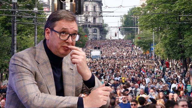 Dva masovna skupa u Srbiji, Vučić za svoj uzima djeci buseve za izlet da bi okupio masu ljudi