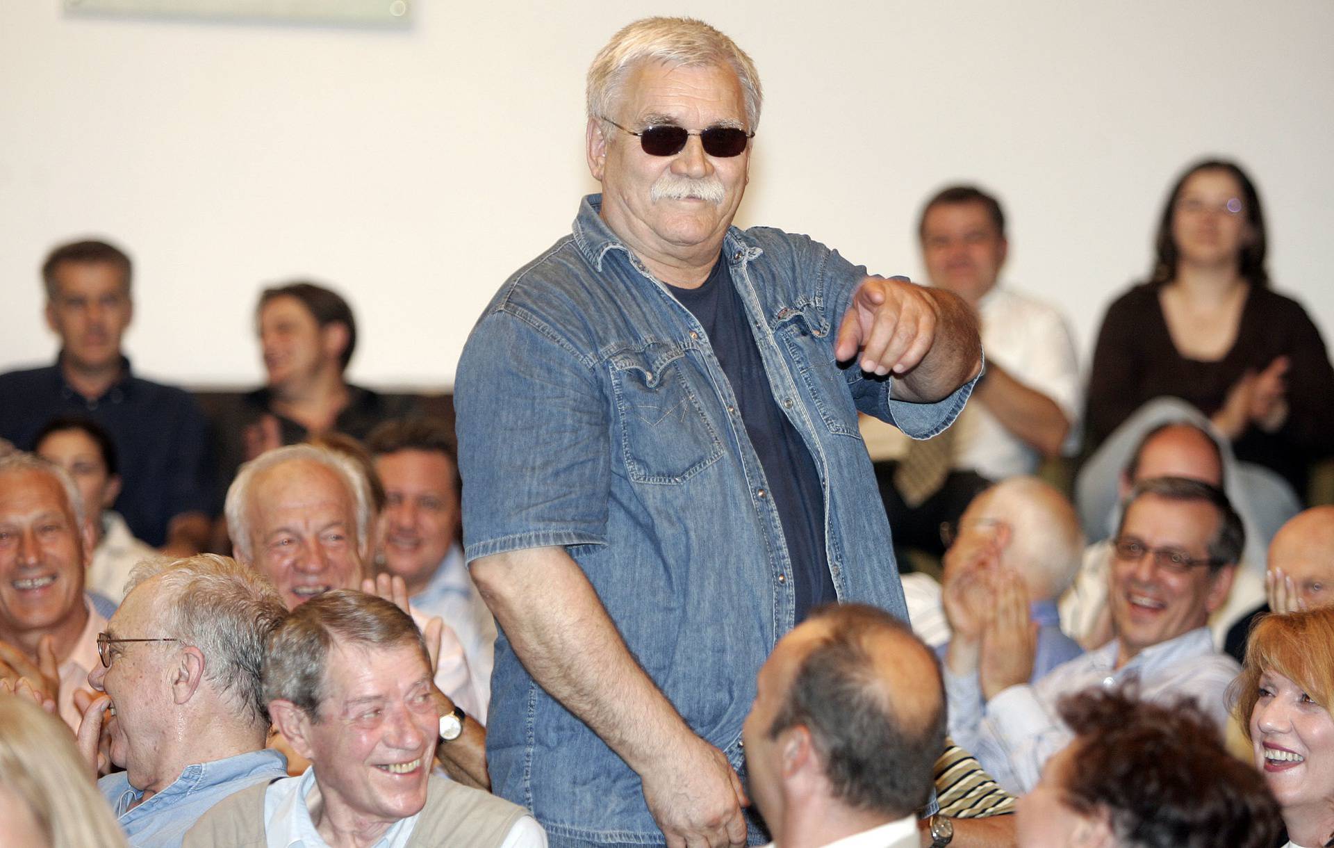 ARHIVA - Split: 24.3.2008. umro Boris Dvornik, legenda hrvatskog glumišta