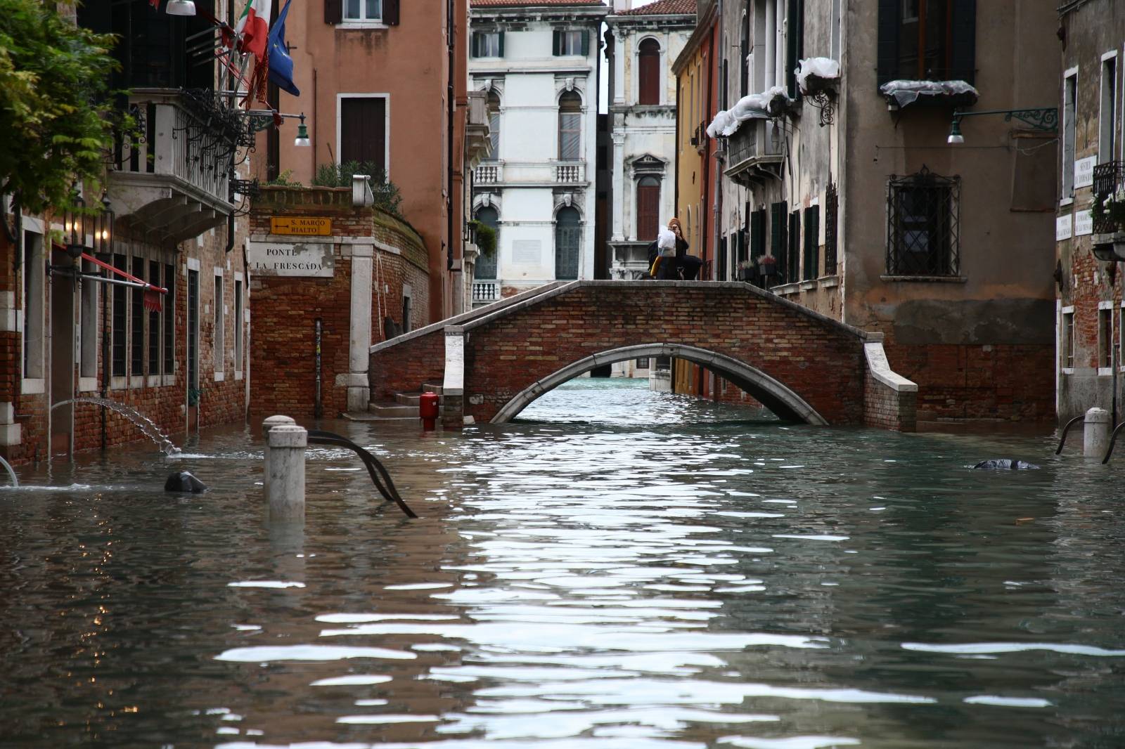 Extraordinary high water in Venice on November 15th 2019