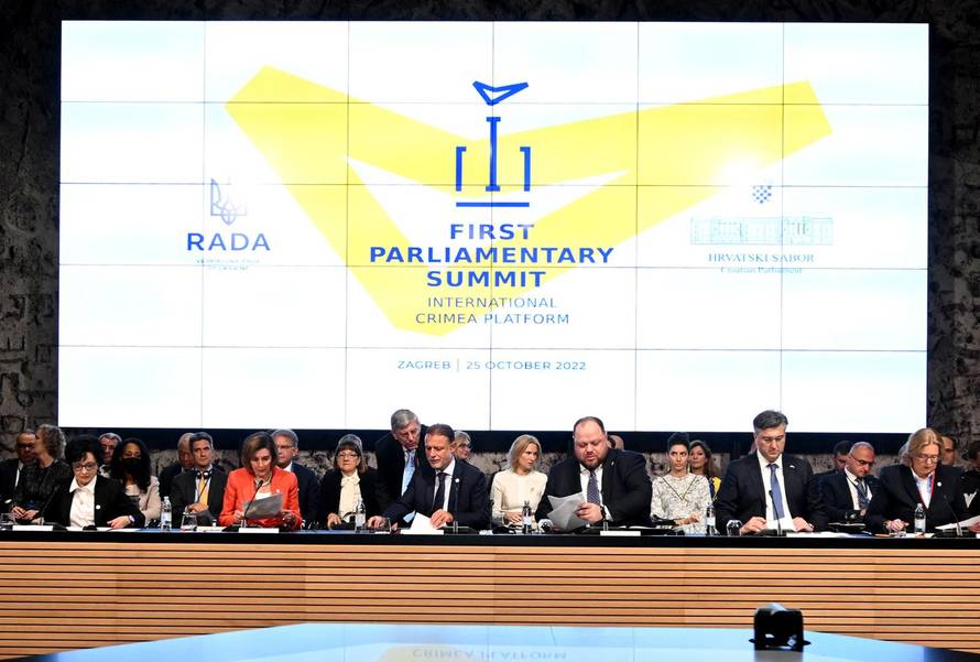 Zagreb: Zajednički sastanak sudionika summita Međunarodne krimske platforme u NSK