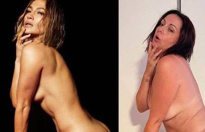 Nasmijala internet: Imitirala je seksi sliku J.Lo - urnebesna je!