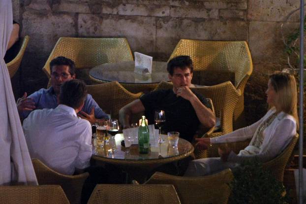 ARHIVA - 2012. Hvar: Ameri?ki glumac Tom Cruise s prijateljima došao na odmor u Hrvatsku