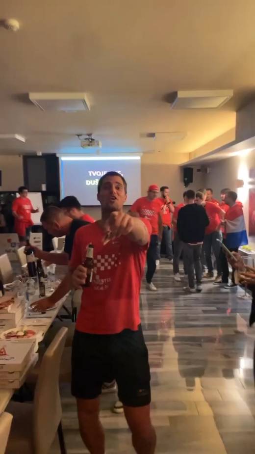 VIDEO Nosi mi se bijela boja: Hrvatski tenisači pustili kočnice