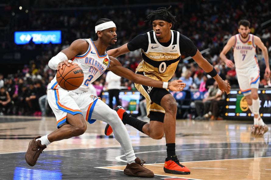 NBA: Oklahoma City Thunder at Washington Wizards