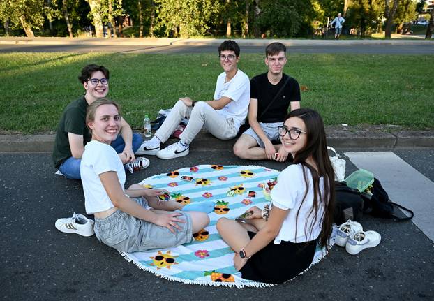 Zagreb: Iščekivanje koncerta Eda Sheerana kod Mosta slobode