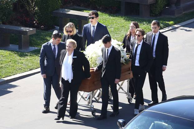 Kirk Douglas funeral in Los Angeles, CA
