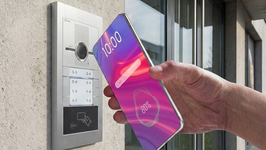 Portafoni i NFC: ulaz bez ključeva uz privjesak ili Android mobitel