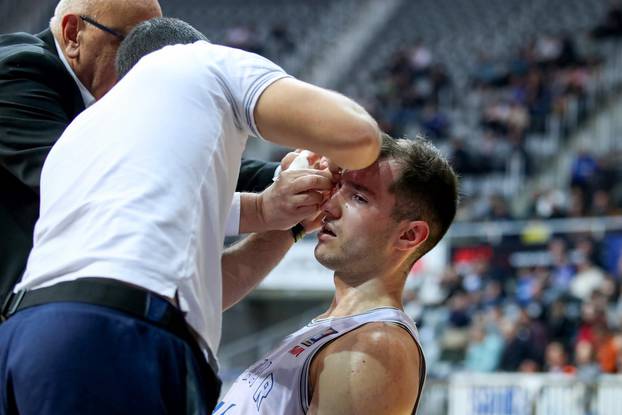 Zadar: Lovro Mazalin ozlijedio se na utakmici  Zadra i Mega Basketa