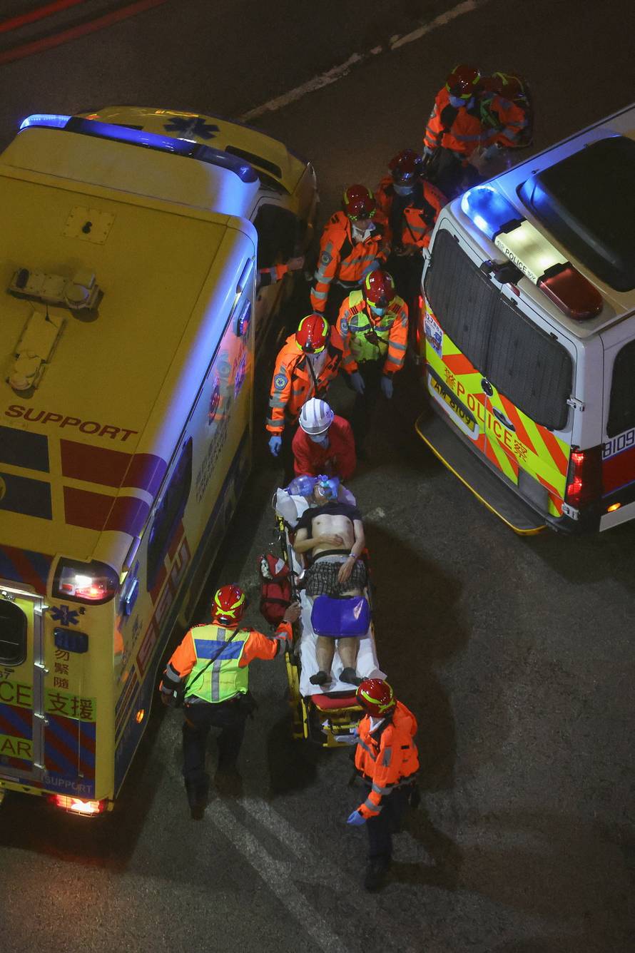 Major fire at Wang Fuk Court housing estate, in Tai Po, Hong Kong