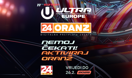 Pretplati se na Oranž i osiguraj jednodnevnu ulaznicu za ULTRA Europe po promotivnoj cijeni!