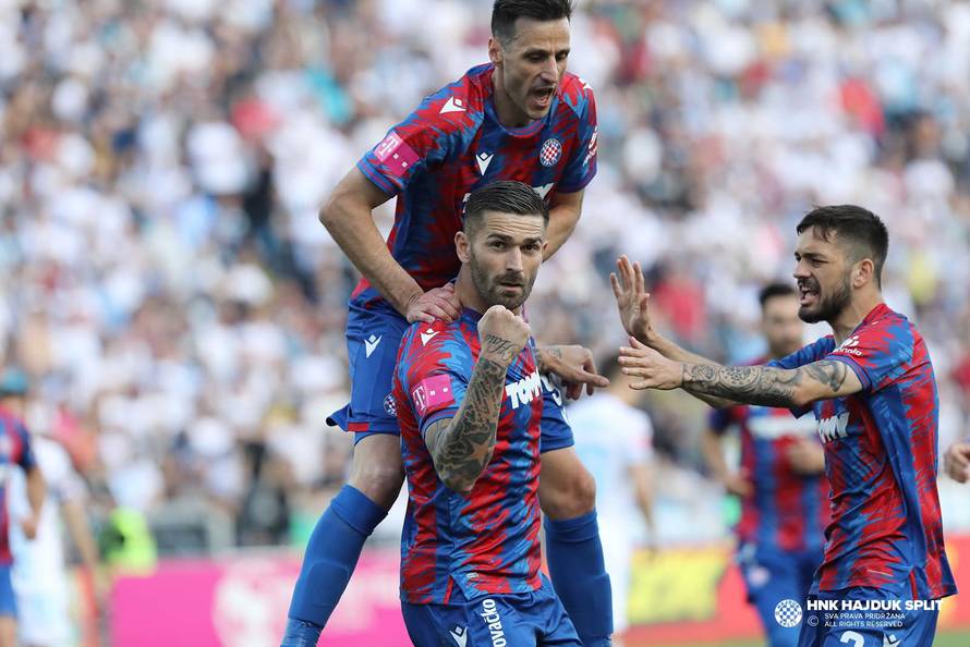 Hajduk protutnjao Rujevicom s tri komada i stavio pritisak na Dinamo! Livaja je utrpao dva