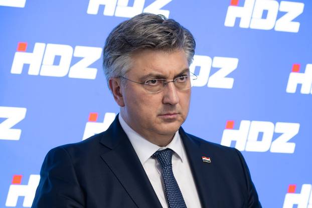 Zagreb: Andrej Plenković dao je izjavu medijima