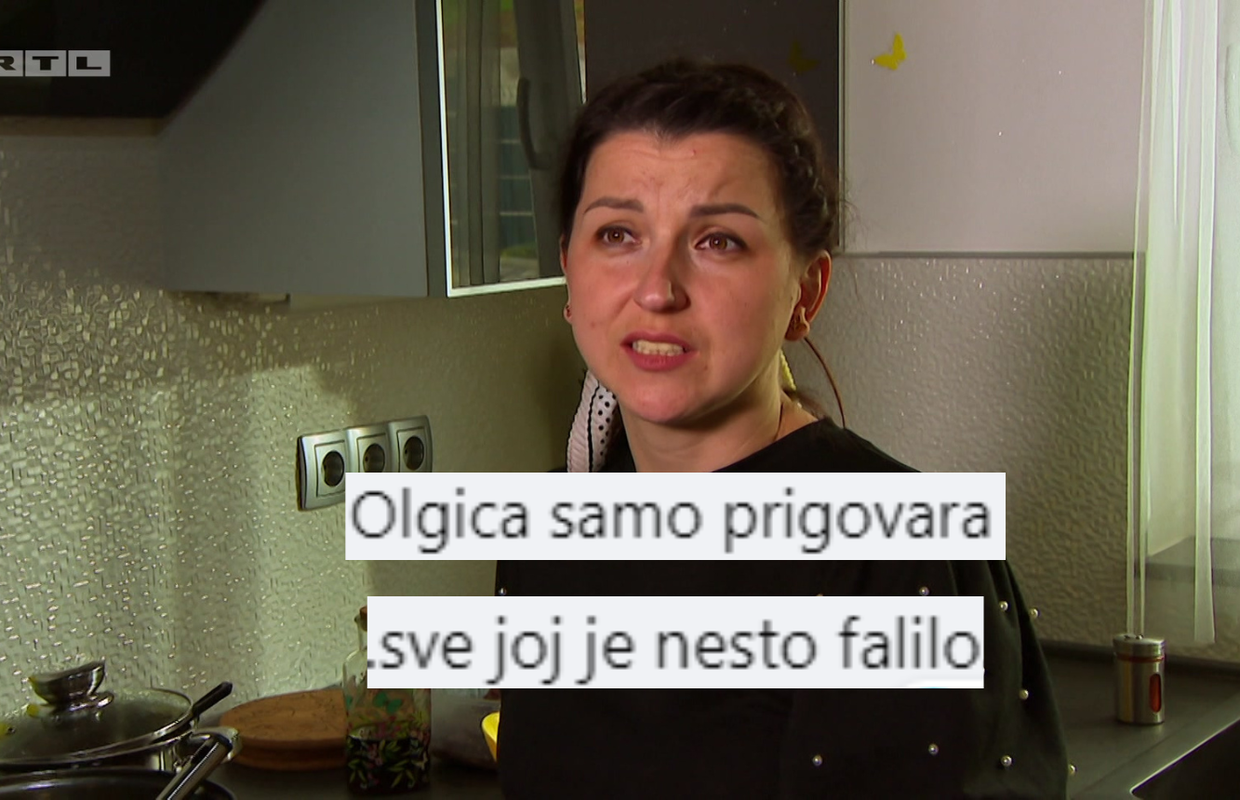 Gledateljstvo negoduje zbog Olgice: 'Žena se ne gasi, stalno traži zamjerke svim jelima'