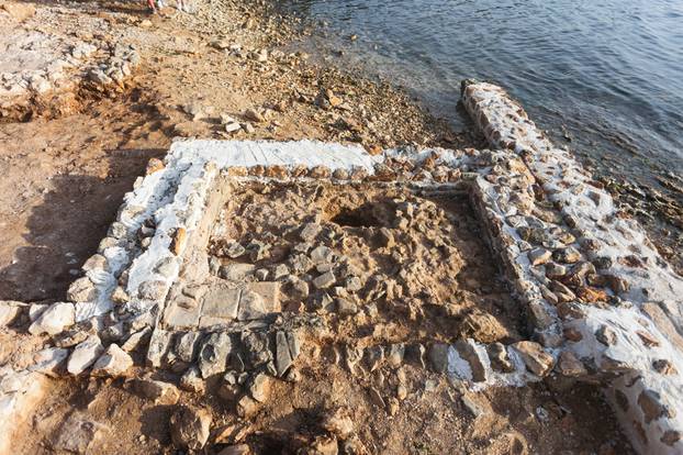 Rimska vila iz 1. stoljeća probnađena je na plaži u Bibinjama