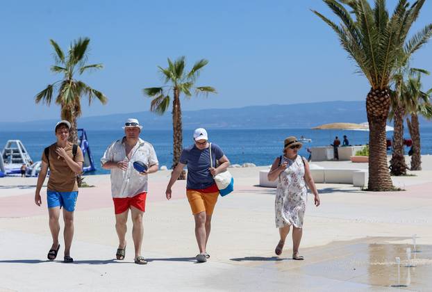 Split: Započelo je ljeto visokih temperatura
