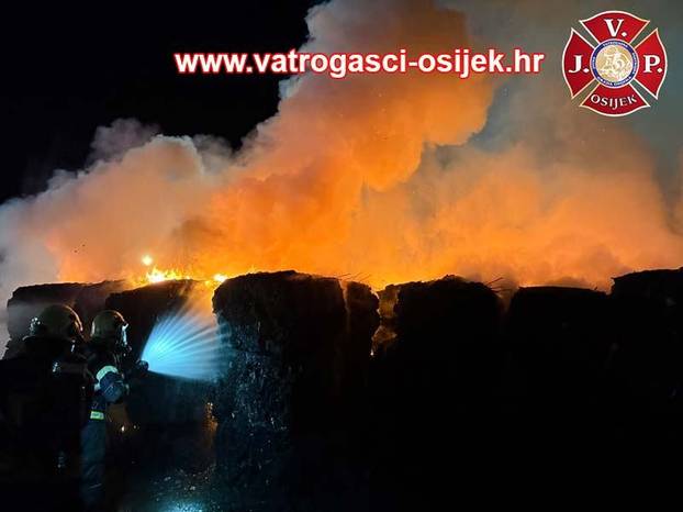 Vatrogasci objavili fotke: Ovako je gorjelo u Dravi International!