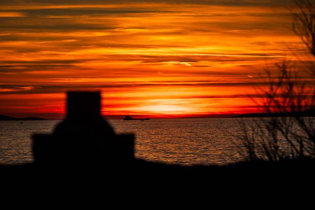 Zalazak sunca u Stobreču