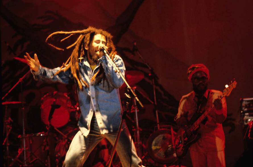 Bob Marley & the Wailers live - 80er